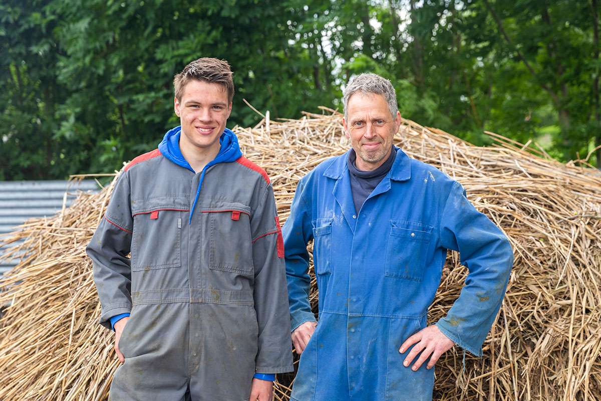 Varkensboeren Giso en Gijsbert Boele